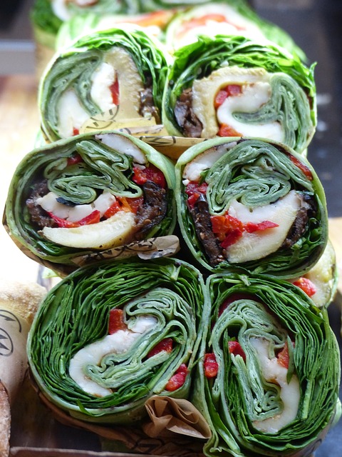 Seafood wraps